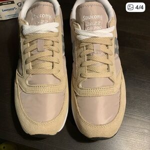 👟 Saucony Originals NWOT Men's KHAKI Jazz Low Pro Sneakers~Size 8